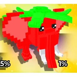 Strawberry Elephant — Eternal Steal An Egg pet
